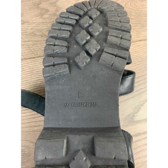 Dearful Thick-Soled Sandals Women's Size L - Flatform Sandals 8500AY - Picture 7 of 13